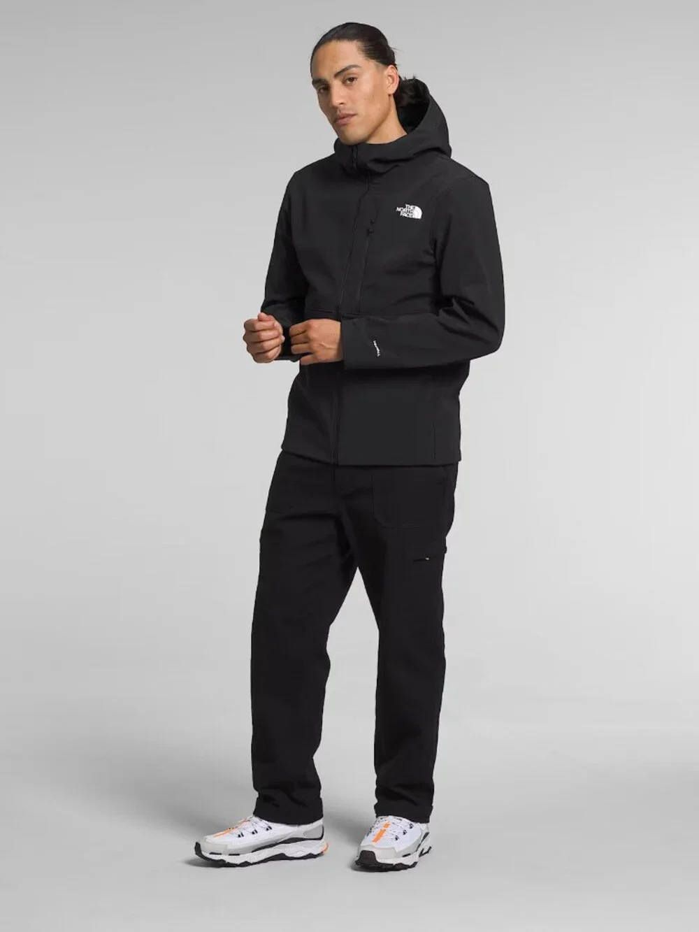 The North Face Men’s Apex Bionic 3 Hoodie Water-Repellent Jacket Black XXL